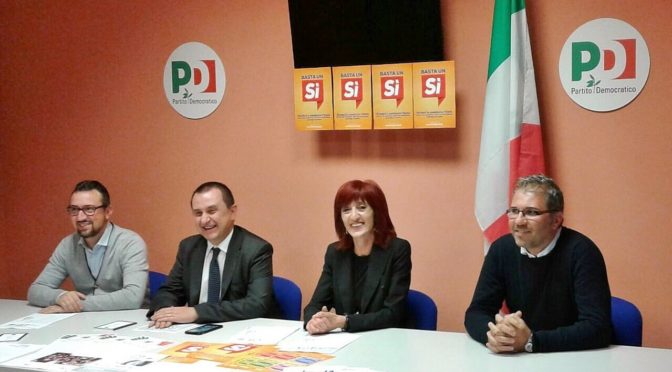 Referendum: Ettore Rosato a Crema e Pandino per sostenere le ragioni del Sì